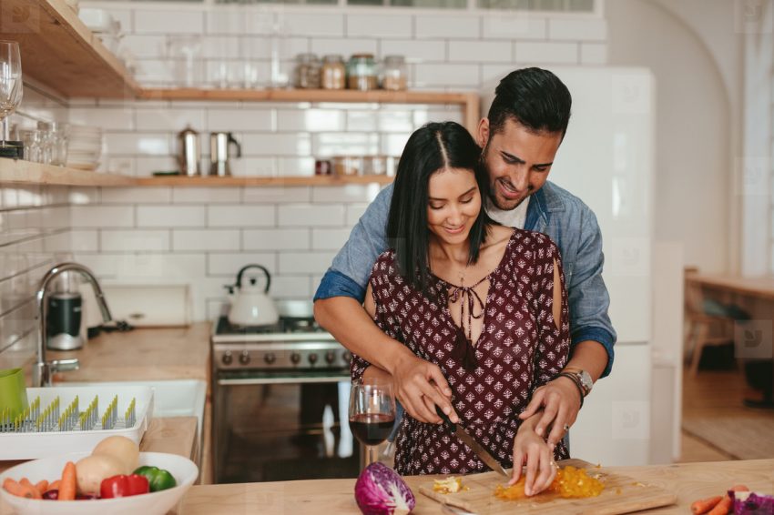 Romance and Cooking Together